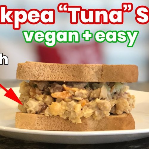 chickpea tuna salad vegan