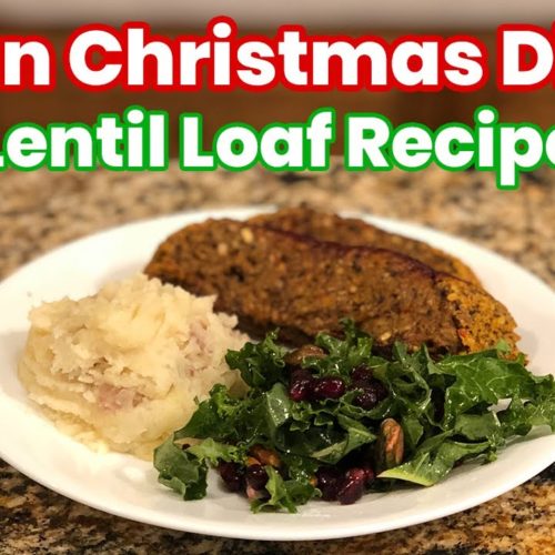 vegan lentil loaf