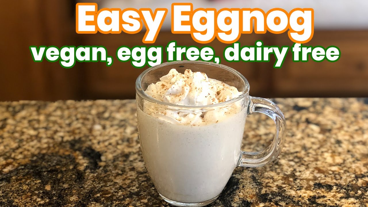 vegan eggnog
