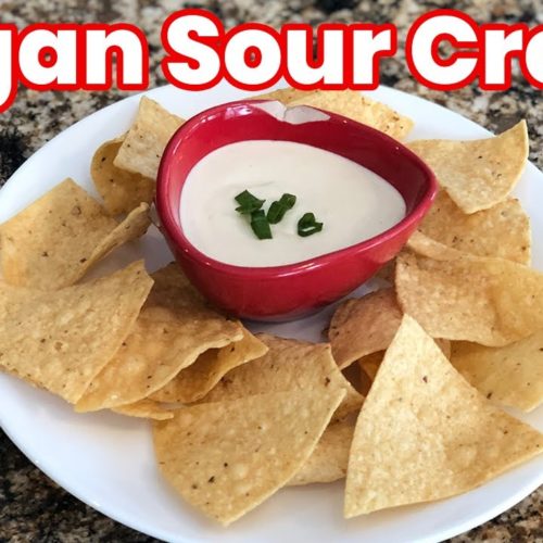 vegan sour cream recipe
